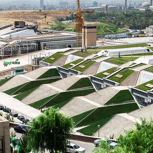 انتخاب لایه های بام سبز